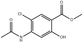 4-acetylamino-5-klor-2-hydroxibensoesyra-metylester