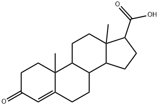 4-androsten-3-on-5-en-17-karboxylsyra