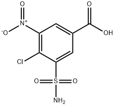 4-klor-3-nitro-5-sulfamoylbensoesyra