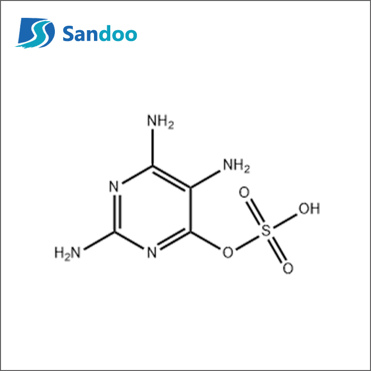 4-pyrimidinol, 2,5,6-triamino4-(vätesulfat)