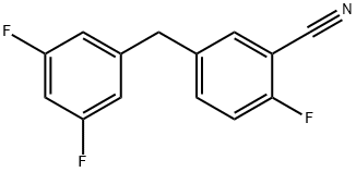 5-(3,5-difluorbensyl)-2-fluorbensonitril
