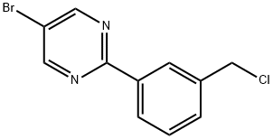 5-broMo-2-(3-(klormetyl)fenyl)pyrimidin