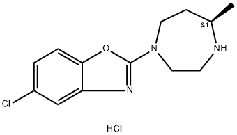 5-klor-2-((R)-5-metyl-[1,4]diazepan-1-yl)bensooxazolhydroklorid