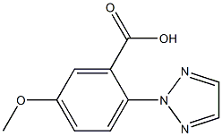 5-metoxi-2-(2H-1,2,3-triazol-2-yl)bensoesyra