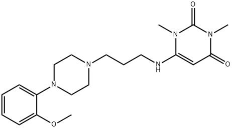 6-[[3-[4-(2-metoxifenyl)-1-piperazinyl]propyl]amino]-1,3-dimetyluracil