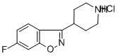 6-fluor-3-(4-piperidinyl)-1,2-bensisoxazolhydroklorid