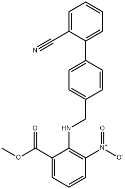 BENSOSYRA, 2-[[(2'-CYANO[1,1'-BIFENYL]-4-YL)METYL]AMINO]-3-NITRO-METYLESTER