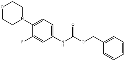 bensylester3-fluor-4-morfolin-4-ylfenyl)karbaminsyra