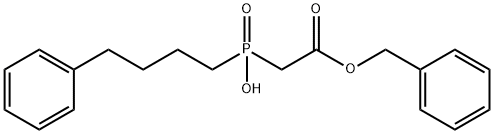 Bensylhydroxi(4-fenylbutyl)fosfinoylacetat