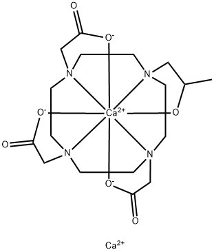 Kalciat(1-),[10-[2-(hydroxi-kO)propyl]-1,4,7,10-tetraazacyklododekan-1,4,7-triacetat(3-)-kN1,kN4,kN7,kN10, kO1,kO4,kO7]-, kalcium (2:1) (9Cl)