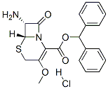 difenylmetyl (6R-trans)-7-amino-3-metoxi-8-oxo-5-tia-1-azabicyklo[4.2.0]okt-2-en-2-karboxylatmonohydroklorid
