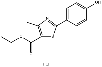 Etyl-2-(4-hydroxifenyl)-4-metyltiazol-5-karboxylathydroklorid