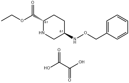 Etyl(2s,5r)-5-((bensyloxi)amino)piperidin-2-karboxylatoxalat