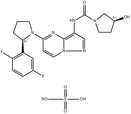 Larotrectinib sulfat