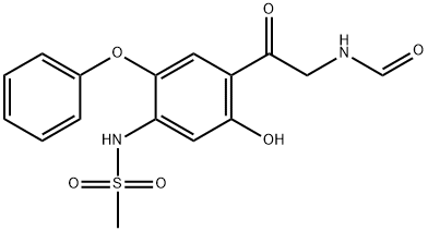 Metansulfonamid, N-[4-[2-(för MylaMino)acetyl]-5-hydroxi-2-fenoxifenyl]-