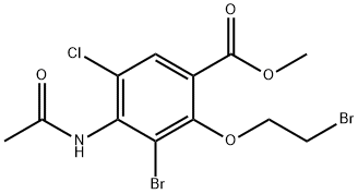 Metyl 4-(acetylaMino)-3-broMo-2-(2-broMoetoxi)-5-klorbensoat
