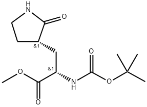 Metyl(S)-2-(Boc-amino)-3-[(S)-2-oxo-3-pyrrolidinyl]propanoat