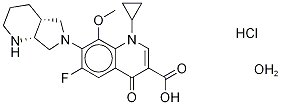 Moxifloxacin hydrokloridmonohydrat