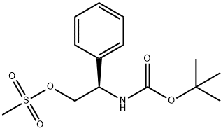N-[(lR)-2-[(Metylsulfonyl)oxi]-1-fenyletyl]karbaminsyra 1,1-dimetyletylester