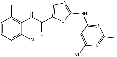 N-(2-klor-6-metylfenyl)-2-[(6-klor-2-metyl-4-pyrimidinyl)amino]-5-tiazolkarboxamid