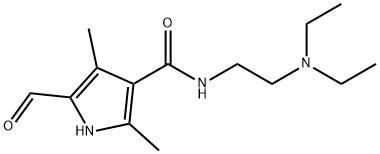 N-(2-(dietylamino)etyl)-5-formyl-2,4-dimetyl-lH-pyrrol-3-karboxamid
