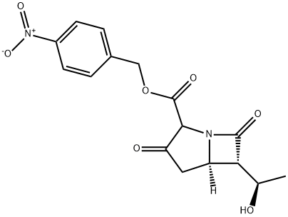 p-nitrobensyl-6-(1-hydroxietyl)-1-azabicyklo(3.2.0)heptan-3,7-dion-2-karboxylat