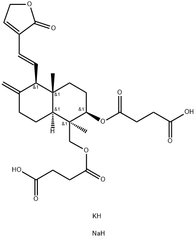 Kaliumnatrium dehydroandrografolidsuccinat