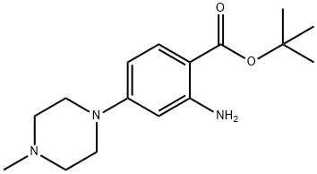 tert-butyl-2-amino-4-(4-metylpiperazin-1-yl)bensoat