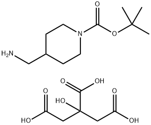 tert-butyl-4-(aminometyl)piperidin-1-karboxylat;citronsyra