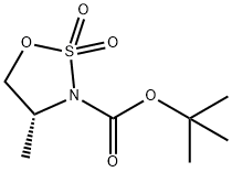 Tert-butyl (R)-4-metyl-2,2-dioxo-[1,2,3]oxatiazolidin-3-karboxylat