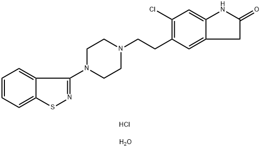 Ziprasidon hydroklorid monohydrat